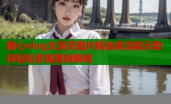 糖心vlog女演员图片精选高清展示助你轻松发现美丽瞬间