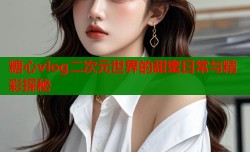 糖心vlog二次元世界的甜蜜日常与精彩探秘