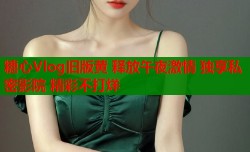 糖心Vlog旧版黄 释放午夜激情 独享私密影院 精彩不打烊