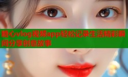 糖心vlog视频app轻松记录生活精彩瞬间分享创意故事