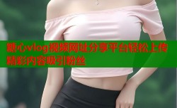 糖心vlog视频网址分享平台轻松上传精彩内容吸引粉丝