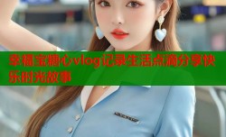 幸福宝糖心vlog记录生活点滴分享快乐时光故事