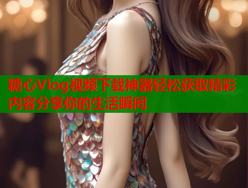 糖心Vlog视频下载神器轻松获取精彩内容分享你的生活瞬间 第1张 糖心Vlog视频下载神器轻松获取精彩内容分享你的生活瞬间 第1张