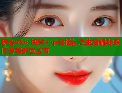 糖心vlog视频app轻松记录生活精彩瞬间分享创意故事  第1张
