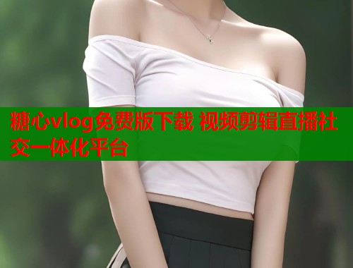 糖心vlog免费版下载 视频剪辑直播社交一体化平台 第1张 糖心vlog免费版下载 视频剪辑直播社交一体化平台 第1张