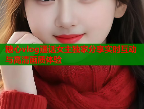 糖心vlog通话女主独家分享实时互动与高清画质体验 第1张 糖心vlog通话女主独家分享实时互动与高清画质体验 第1张