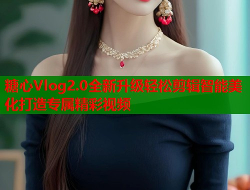 糖心Vlog2.0全新升级轻松剪辑智能美化打造专属精彩视频 第2张 糖心Vlog2.0全新升级轻松剪辑智能美化打造专属精彩视频 第2张