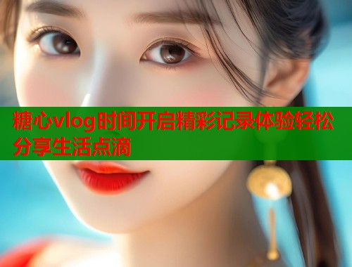 糖心vlog时间开启精彩记录体验轻松分享生活点滴 第1张 糖心vlog时间开启精彩记录体验轻松分享生活点滴 第1张