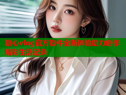 糖心vlog官方软件全新体验助力创作精彩生活记录 第1张 糖心vlog官方软件全新体验助力创作精彩生活记录 第1张